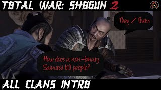 Total War: Shogun 2 - All Clans Intro