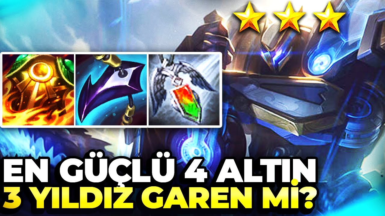 EN GÜÇLÜ 4 ALTIN 3 YILDIZ GAREN Mİ? | HOLYTHOTH TFT