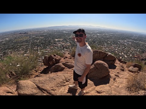 HIKING THE GRUELING CAMELBACK MOUNTAIN AZ🇺🇸