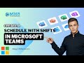 Create a schedule with Shifts in Microsoft Teams | Microsoft Teams Shifts: How to Make a Schedule!