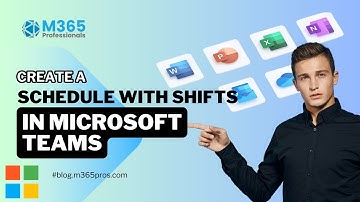 Create a schedule with Shifts in Microsoft Teams | Microsoft Teams Shifts: How to Make a Schedule!