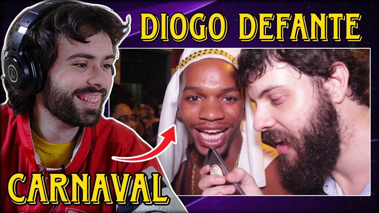 ESPANHÓIS REAGEM A REPÓRTER DOIDÃO DE CARNAVAL (DIOGO DEFANTE)