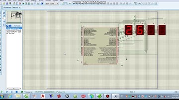 7 segment LEDs count from 00 to 99