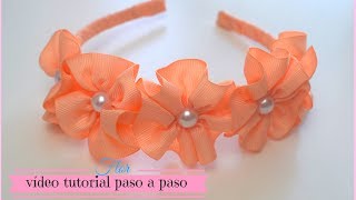 Ribbon Flower for Headband / Belts. ♥ | Max Q Wapa