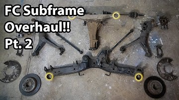 FC Rx7 Subframe Disassembly