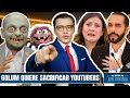 GOLUM AMENAZA YOUTUBERS - PERIODISTA CHILENA LLORA POR MAREROS DEL CECOT