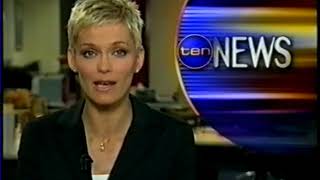TEN News Sydney 2003 Ron Wilson and Jessica Rowe @centralgalaxy