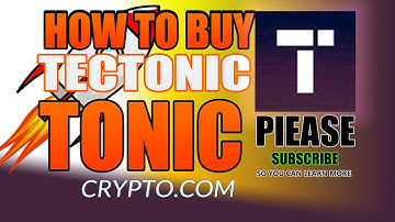 Tonic how to buy Tonic