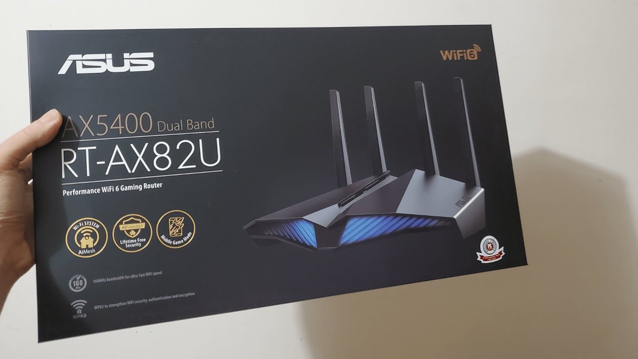 ASUS Routeur WiFi Dual-Band RT-AX82U V2