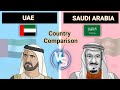 Comparison  united arab emirates uae vs saudi arabia  country comparison 2022