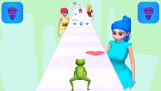 📌 Satisfying Mobile Games NEW VIDEO Playing 22222 Tiktok Frog Rush Update Gameplay FROXVMW screenshot 3