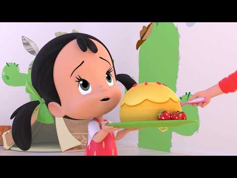 Afternoon TV | Cleo and Cuquin full episode in English | Familia Telerin Nursery Rhyme and lullaby