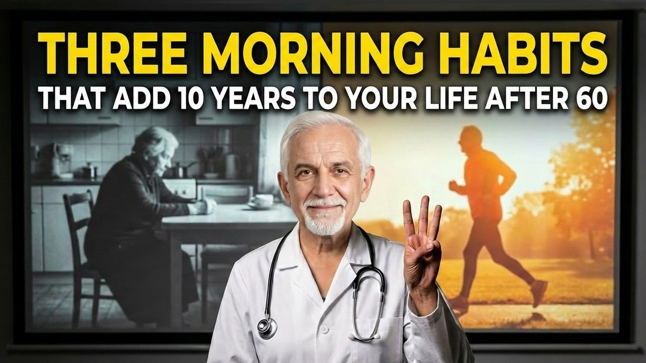 3 Morning Habits That Add 10 Years to Your Life After 60 | Doctor ...