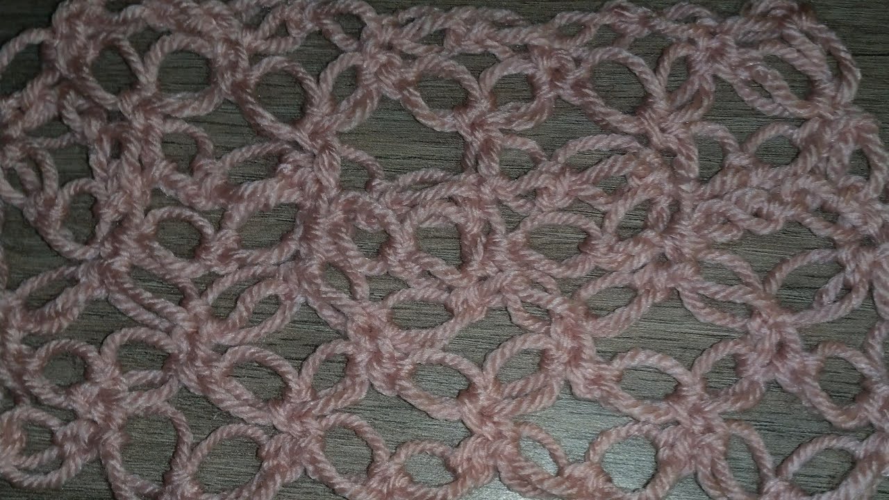 Punto salomón o espuma de mar a Crochet fácil (1) YouTube Punto salomón o espuma de mar a Crochet fácil (1) YouTube