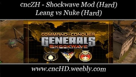[C&C Zero Hour Shockwave] - Leang vs Nuke (2) - [Hard]