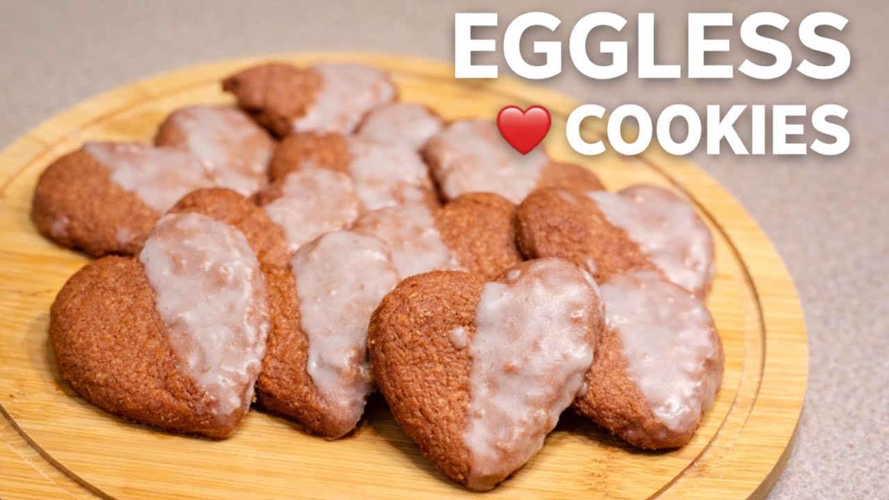 Eggless Red Velvet Cookies | Easy Valentine’s Day Recipe ❤️