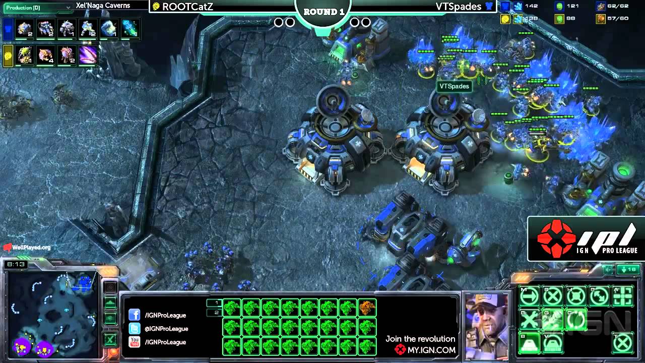 StarCraft 2 IGN Tournament: ROOTCatZ  vs. VTSpades - Winners Round 2, Game 1