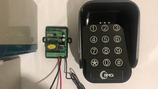 BMGI - How to tune the Wireless Keypad to the KP receiver