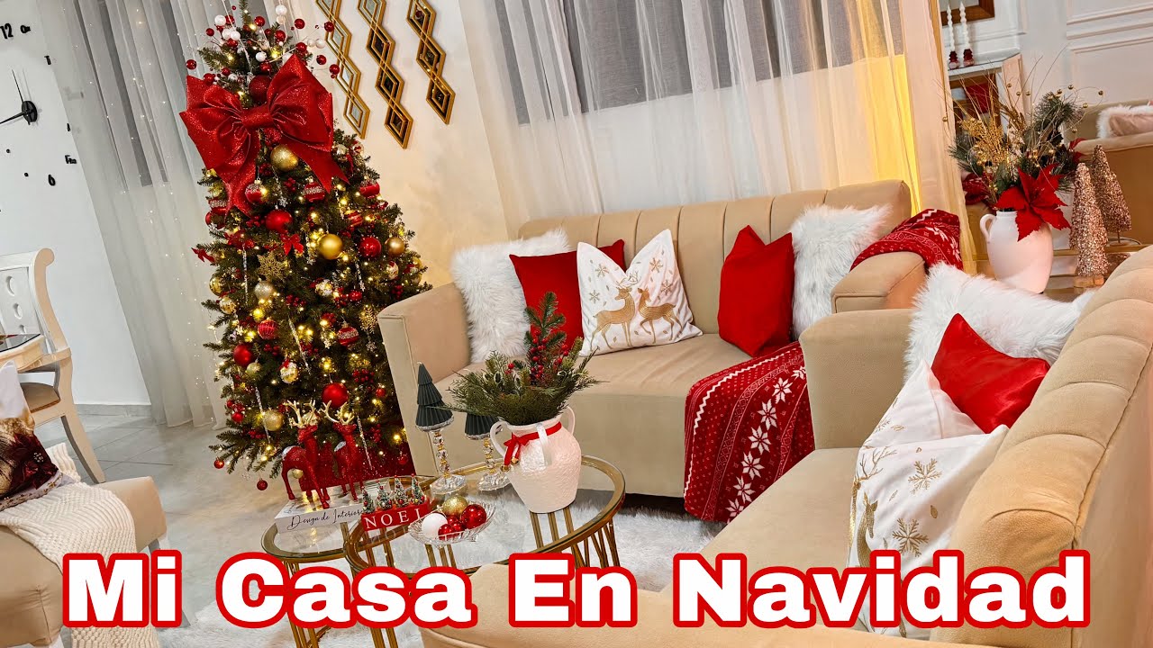 Decoración de Navidad 2025 🎄 | Mi Casa en Navidad | House Tour Navideño Completo
