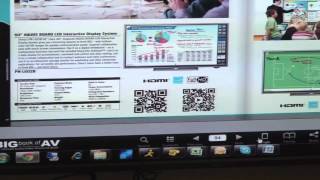 Sharp helps Stampede celebrate its 15th Anniversary with the PN-L802B AQUOS BOARD