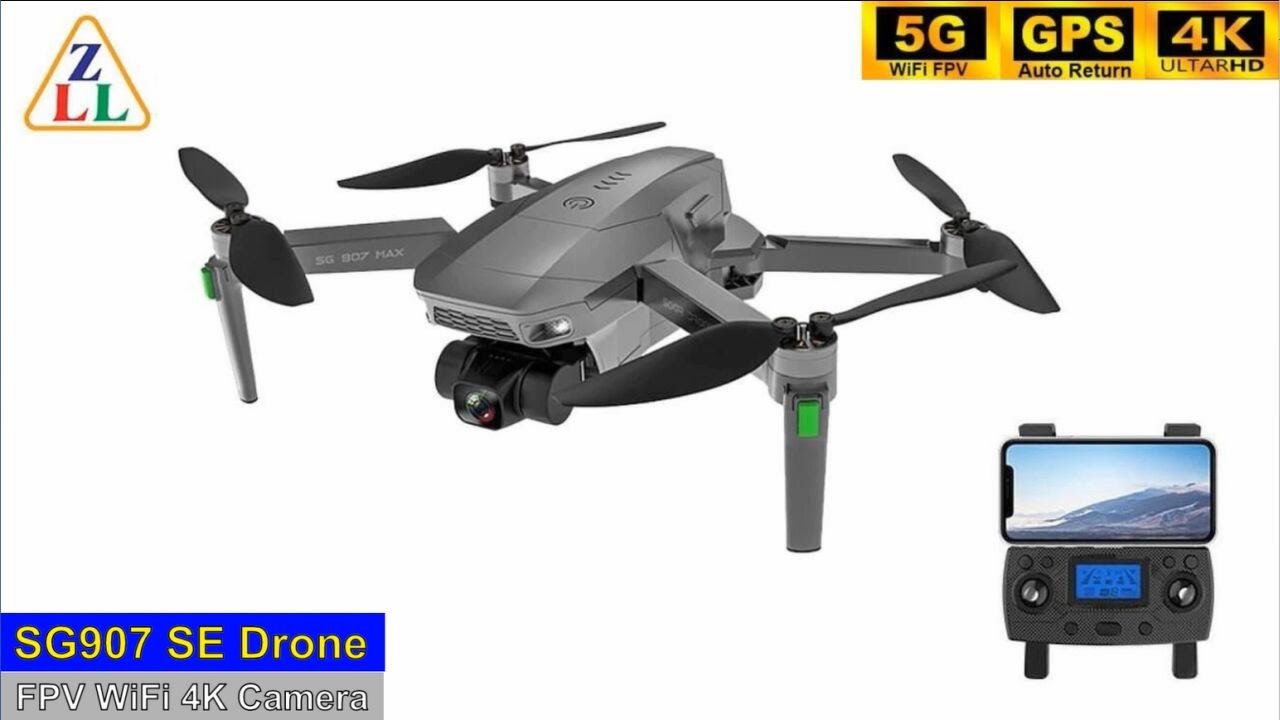 SG907 SE GPS 4K Brushless Drone – Just Released ! - YouTube