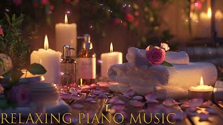 Relaxing Piano Music For Stress Relief And Sleep, Perfectly Paired With Soothing Candle Flame