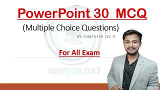 Most Important MS PowerPoint MCQs Questions |  MS PowerPoint MCQ Questions and Answers