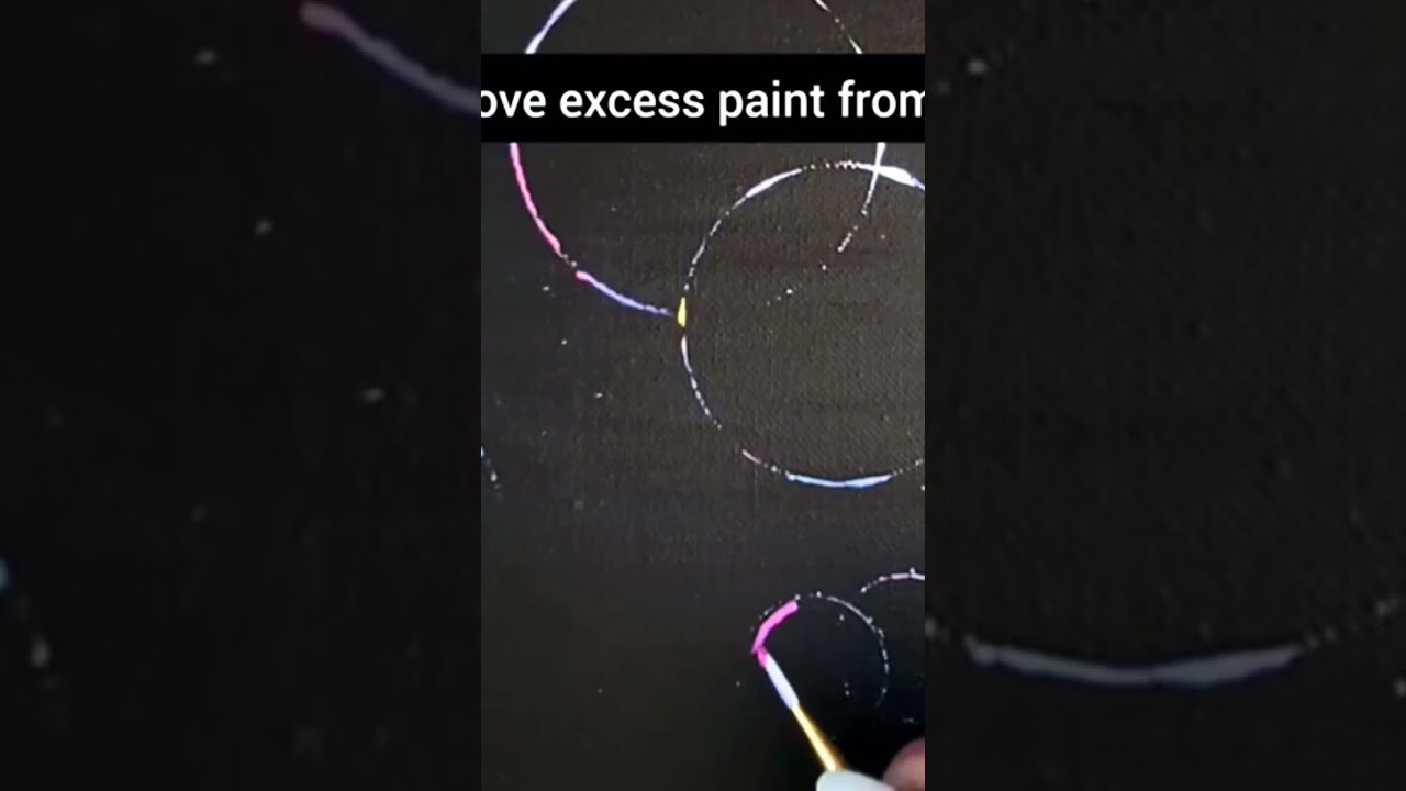 How to Paint Bubbles / Step by Step Bubble Painting Tutorial, Acrylic Painting