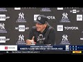 Aaron Boone discusses Yankees win against Astros