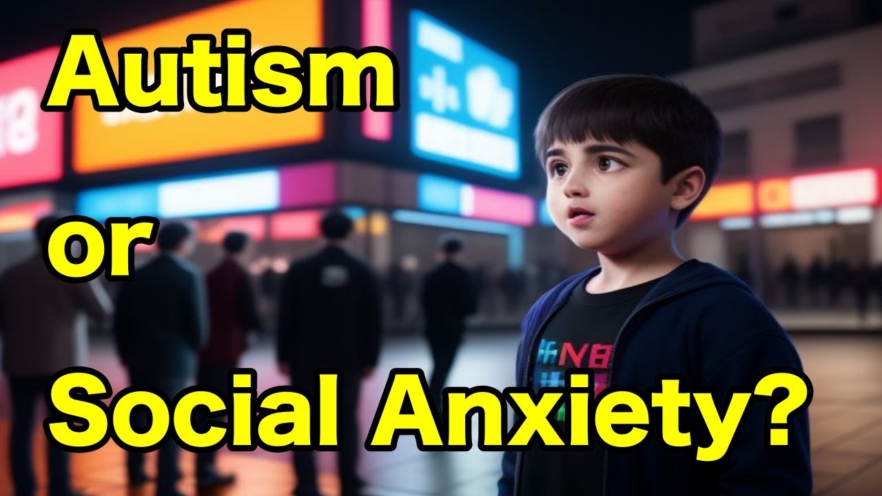 Difference Between AUTISM and SOCIAL ANXIETY Explained YouTube