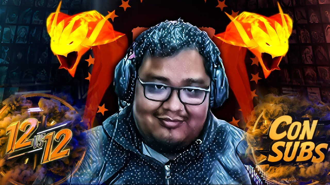 ¿Qué tal mi picadura de la cobra gei? 12 vs 12 con SUBS