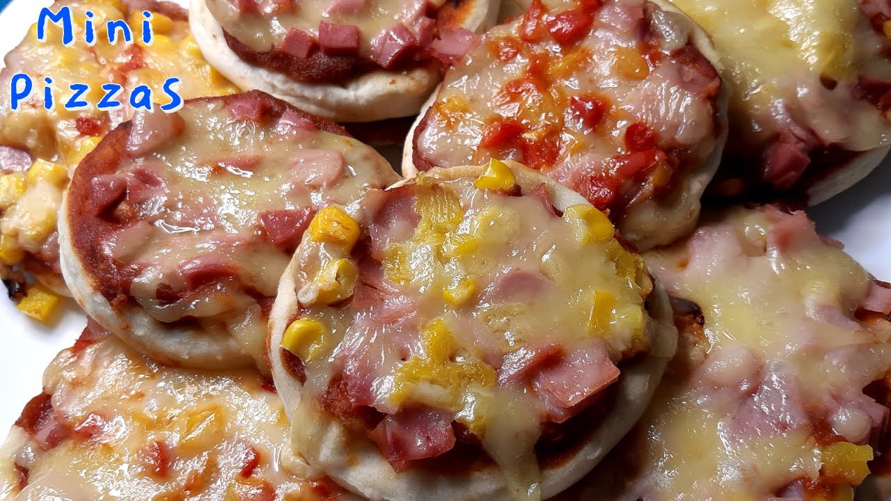 Como hacer Mini Pizzas caseras en Sartén sin levadura | sin horno 🍕 🍕