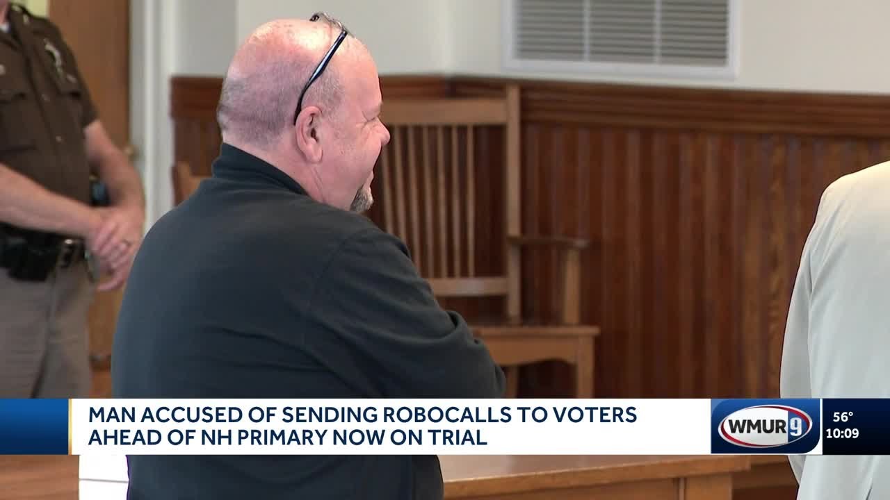 NH Democratic Party chair takes stand at trial of man charged in AI robocall case