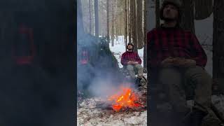 Bushctaft Solo. Winter Camping