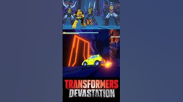 BUMBLEBEE VS INSECTICONS TRANSFORMERS DEVASTATION #transformers #devastator #videogames