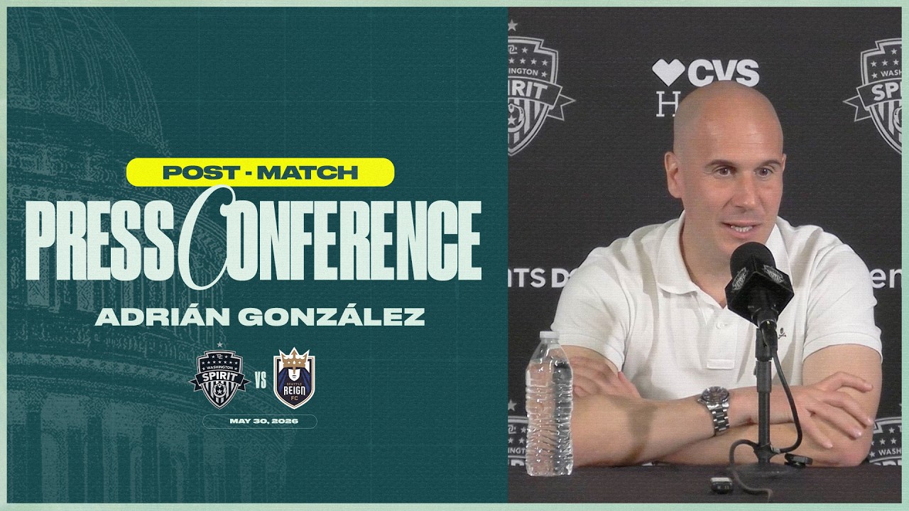 Head Coach Adrián González Post-Match Press Conference | Matchday 11 vs Seattle Reign FC | 05.30.26