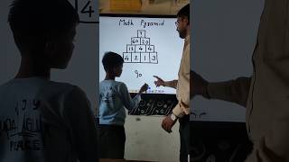 Math Pyramid/Brain Test/Innovative Ideas #students #education #school #shorts #challengingminds