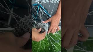 open cassete sprocket. shimano HG #shorts #fyp #cycling #bicycle
