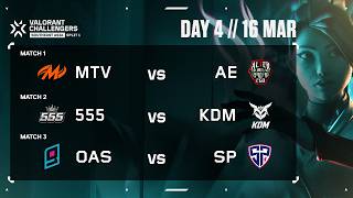VALORANT Challengers SEA 2026 Split 1 — Group Stage — Day 4