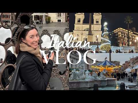 Italian vlog: vita quotidiana a Roma qualche giorno prima di Natale 💫