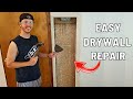 Easily repair drywall  complete guide from patch to paint