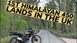 First Royal Enfield Himalayan 450 In The UK Lands At Cooperb  Walk Around, Ride, Start Up & Review