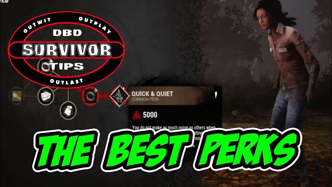 DEAD BY DAYLIGHT - Survivor Tips - The BEST PERKS 2017 - YouTube