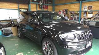 JEEP/GRAND CHEROKEE/SRT8にユピテル製エンジンスターターVE-BS1の取り付けキット操作説明!!