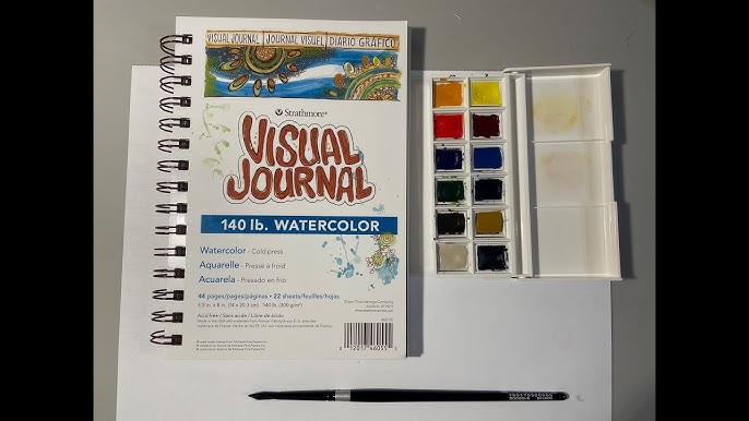 Strathmore 500 Series Watercolor Travel Journal Review – Odyssey Art