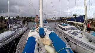 Transiting The Panama Canal As Line Handlers - Day 1 (DJs Dives)