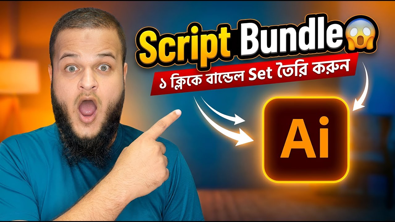 This Illustrator Script Bundle Changes Everything 😱 | One-Click Automation for Designers