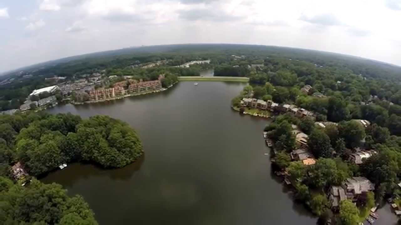Lake Thoreau in Reston, VA from DJI Phantom 2 YouTube
