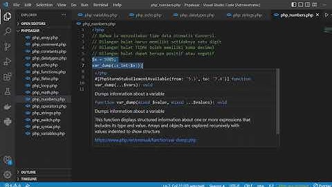 Belajar PHP dasar | W3schools
