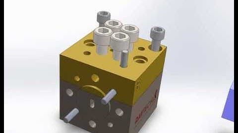 RayCube, Waveguide H Bend with Twist